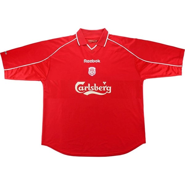 Heimtrikot Thailand Liverpool Retro 2000 2002 Rote Günstige Fußballtrikots